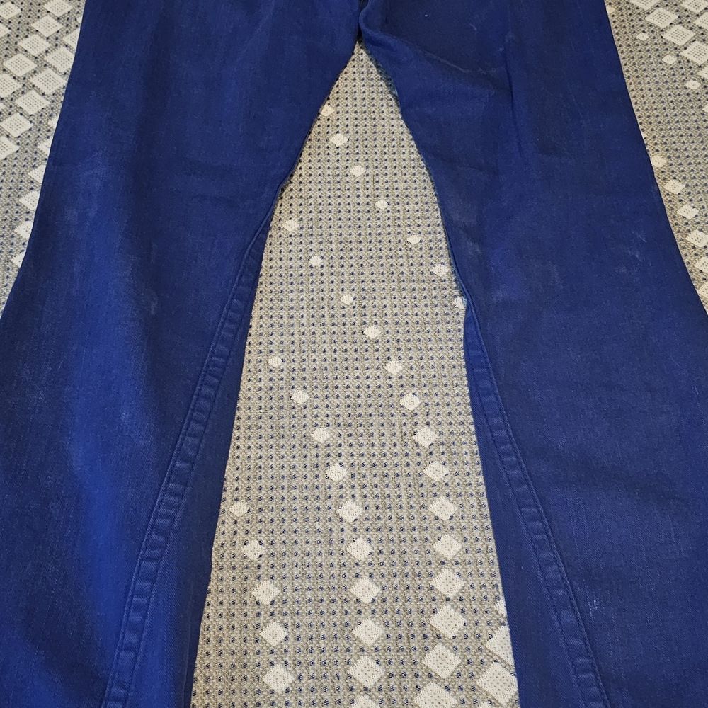 True Religion Women's Boot Cut Jeans in Royal Blue Denim